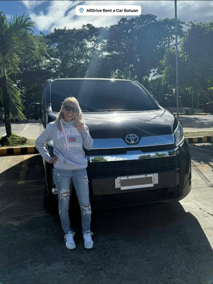 AllDrive customer with their rental car in Butuan City (1)